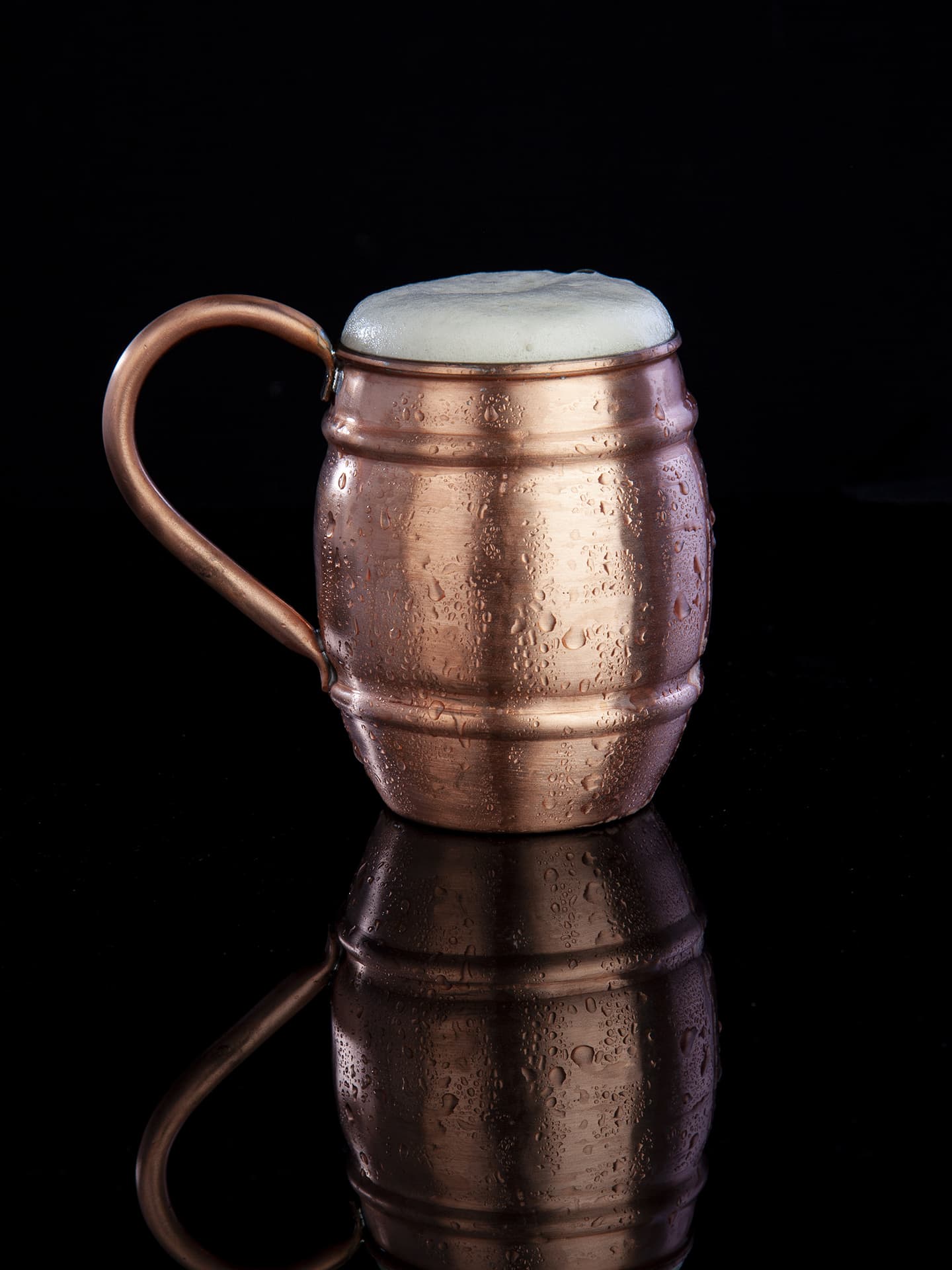Copper Grande Beer Mugs